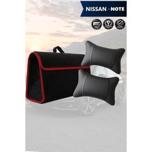 Automod Nissan Note Uyumlu Bagaj Çantası Spor Model Koltuk Yastığı Lüks Siyah Renk