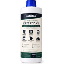 Kafiltro Çok Amaçlı Kireç Çözücü 300 ml - Kahve Makinesi, Çaydanlık, Kettle, Ütü ve Su Sebili Için Kokusuz Kireç Temizleyici