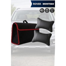 Automod Rover Montego Uyumlu Bagaj Çantası Koltuk Yastığı Lüks Spor Model Siyah Renk