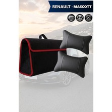 Automod Renault Mascott Uyumlu Bagaj Çantası Lüks Spor Model Koltuk Yastığı Siyah Renk