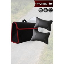 Automod Hyundai I30 Uyumlu Bagaj Çantası Lüks Koltuk Yastığı Spor Model Siyah Renk
