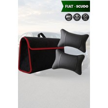 Automod Fiat Scudo Uyumlu Koltuk Yastığı Lüks Bagaj Çantası Spor Model Siyah Renk