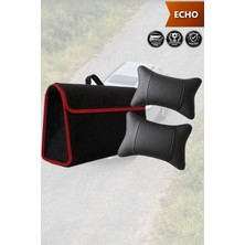 Automod Echo Uyumlu Bagaj Çantası Lüks Spor Model Koltuk Yastığı Siyah Renk