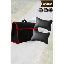 Automod Legend Uyumlu Bagaj Çantası Spor Model Lüks Koltuk Yastığı Siyah Renk