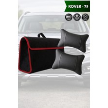 Automod Rover 75 Uyumlu Spor Model Bagaj Çantası Koltuk Yastığı Lüks Siyah Renk