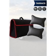 Automod Tarraco Uyumlu Spor Model Bagaj Çantası Koltuk Yastığı Lüks Siyah Renk