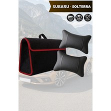 Automod Subaru Solterra Uyumlu Bagaj Çantası Spor Model Koltuk Yastığı Lüks Siyah Renk