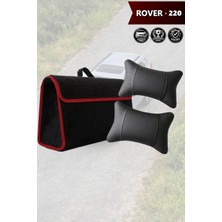 Automod Rover 220 Uyumlu Lüks Koltuk Yastığı Spor Model Bagaj Çantası Siyah Renk