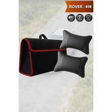 Automod Rover 618 Uyumlu Bagaj Çantası Koltuk Yastığı Lüks Spor Model Siyah Renk