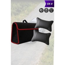 Automod Crv Uyumlu Koltuk Yastığı Bagaj Çantası Lüks Spor Model Siyah Renk