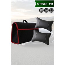 Automod Citroen Ds3 Uyumlu Koltuk Yastığı Lüks Spor Model Bagaj Çantası Siyah Renk