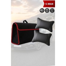 Automod Smax Uyumlu Spor Model Lüks Bagaj Çantası Koltuk Yastığı Siyah Renk