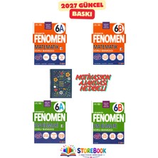 Fenomen Yayıncılık 6.sınıf Matematik A + B ve Fen Bilimleri A + B Zamansız Ajanda Hediyeli Maarif Model 2027