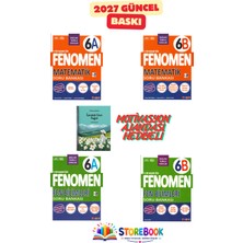 Fenomen Yayıncılık 6.sınıf Matematik A + B ve Fen Bilimleri A + B Zamansız Ajanda Hediyeli Maarif Model 2027