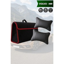 Automod Volvo 460 Uyumlu Bagaj Çantası Spor Model Lüks Koltuk Yastığı Siyah Renk