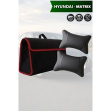 Automod Hyundai Matrix Uyumlu Lüks Bagaj Çantası Spor Model Koltuk Yastığı Siyah Renk