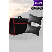 Automod Escape Uyumlu Koltuk Yastığı Bagaj Çantası Spor Model Lüks Siyah Renk
