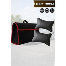 Automod Chery Omoda Uyumlu Bagaj Çantası Spor Model Lüks Koltuk Yastığı Siyah Renk
