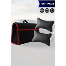 Automod Fiat Palio Uyumlu Bagaj Çantası Koltuk Yastığı Spor Model Lüks Siyah Renk