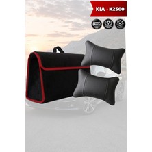Automod Kia K2500 Uyumlu Bagaj Çantası Spor Model Lüks Koltuk Yastığı Siyah Renk