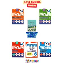 Fenomen Yayıncılık 6.sınıf Matematik A + Fen Bilimleri A + Türkçe A+ Din ve Paragraf Soru Bankası Zamansız Ajanda Hediyeli Maarif Model 2027