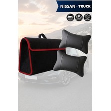 Automod Nissan Truck Uyumlu Bagaj Çantası Koltuk Yastığı Lüks Spor Model Siyah Renk