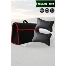 Automod Nissan 370Z Uyumlu Bagaj Çantası Lüks Spor Model Koltuk Yastığı Siyah Renk