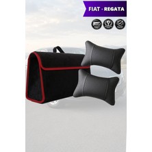 Automod Fiat Regata Uyumlu Bagaj Çantası Spor Model Lüks Koltuk Yastığı Siyah Renk