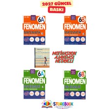 Fenomen Yayıncılık 6.sınıf Matematik A + B ve Fen Bilimleri A + B Zamansız Ajanda Hediyeli Maarif Model 2027