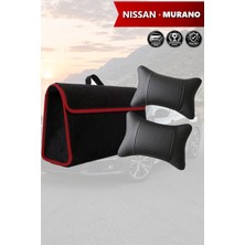 Automod Nissan Murano Uyumlu Bagaj Çantası Lüks Koltuk Yastığı Spor Model Siyah Renk