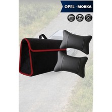 Automod Opel Mokka Uyumlu Lüks Bagaj Çantası Spor Model Koltuk Yastığı Siyah Renk