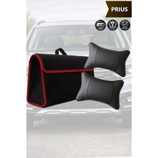 Automod Prius Uyumlu Lüks Koltuk Yastığı Bagaj Çantası Spor Model Siyah Renk