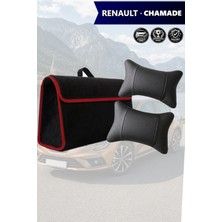Automod Renault Chamade Uyumlu Koltuk Yastığı Spor Model Lüks Bagaj Çantası Siyah Renk