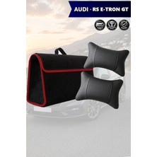 Automod Audi Rs Etron Gt Uyumlu Spor Model Bagaj Çantası Lüks Koltuk Yastığı Siyah Renk