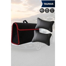 Automod Taunus Uyumlu Bagaj Çantası Koltuk Yastığı Lüks Spor Model Siyah Renk