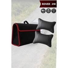 Automod Rover 218 Uyumlu Lüks Koltuk Yastığı Bagaj Çantası Spor Model Siyah Renk
