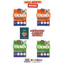 Fenomen Yayıncılık 6.sınıf Matematik A + B ve Fen Bilimleri A + B Zamansız Ajanda Hediyeli Maarif Model 2027