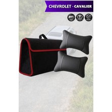 Automod Chevrolet Cavalier Uyumlu Koltuk Yastığı Lüks Spor Model Bagaj Çantası Siyah Renk