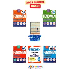 Fenomen Yayıncılık 6.sınıf Matematik A + Fen Bilimleri A + Türkçe A+ Din ve Paragraf Soru Bankası Zamansız Ajanda Hediyeli Maarif Model 2027