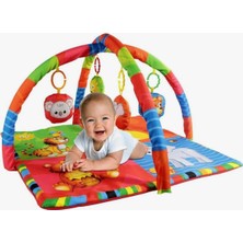 Babymol 75 x 75 cm Renkli Oyun Minderi 3 mm Kalınlıkta Yumuşak Malzeme ile Eğlenceli