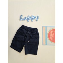 HC Happy Children Lacivert Kanvas Erkek Çocuk Şort