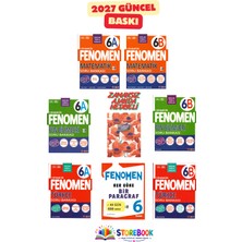 Fenomen Yayıncılık 6.sınıf Matematik A+B- Fen Bilimleri A+B Türkçe A+B ve Paragraf Soru Bankası Zamansız Ajanda Hediyeli Maarif Model 2027