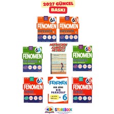 Fenomen Yayıncılık 6.sınıf Matematik A+B- Fen Bilimleri A+B Türkçe A+B ve Paragraf Soru Bankası Zamansız Ajanda Hediyeli Maarif Model 2027