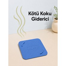 Ozzen Mavi Kötü Koku Böcek Önleyici Silikon Mat Banyo Mutfak Lavabo Balkon Gider Tıpası Kapağı