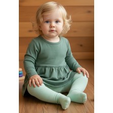 Parla Kids Kız Bebek Mint Pamuklu Külotlu Çorap