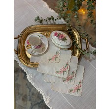 Elora Maison Florelle 2'li Kokteyl Peçete, Sunum Peçetesi, Bardak Altlığı