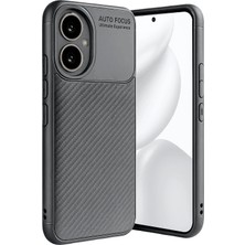 Mey İthalat Mey Ithalat®  Honor 400 Kılıf Auto Focus Karbon Kapak - Gri