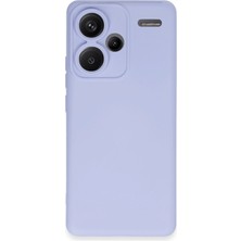 Kmrsfres Newface Xiaomi Redmi Note 13 Pro Plus Kılıf Nano Içi Kadife Silikon - Lila