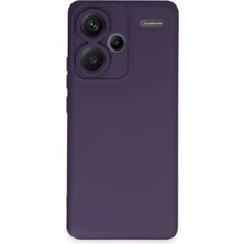 Kmrsfres Newface Xiaomi Redmi Note 13 Pro Plus Kılıf Nano Içi Kadife Silikon - Mor