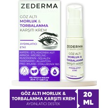 Zederma Göz Altı Morluk & Torbalanma Karşıtı Krem